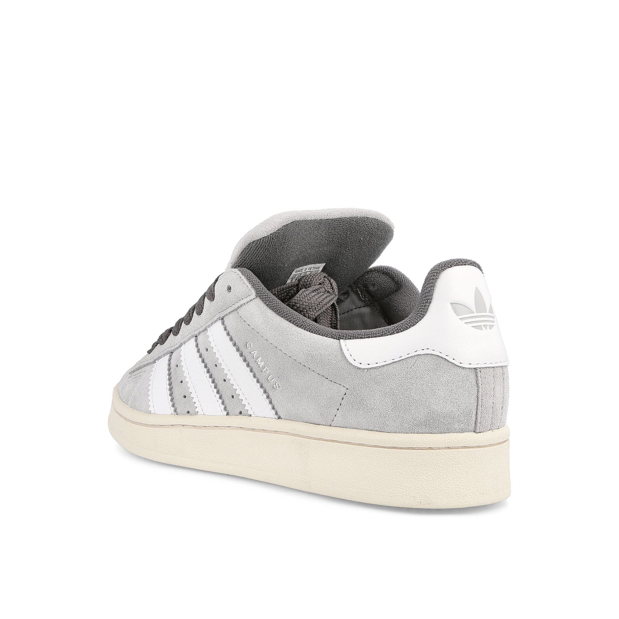 adidas campus 00s Grey One-Crystal White-Grey Heather Low Top Sneakers  Material | Overkill