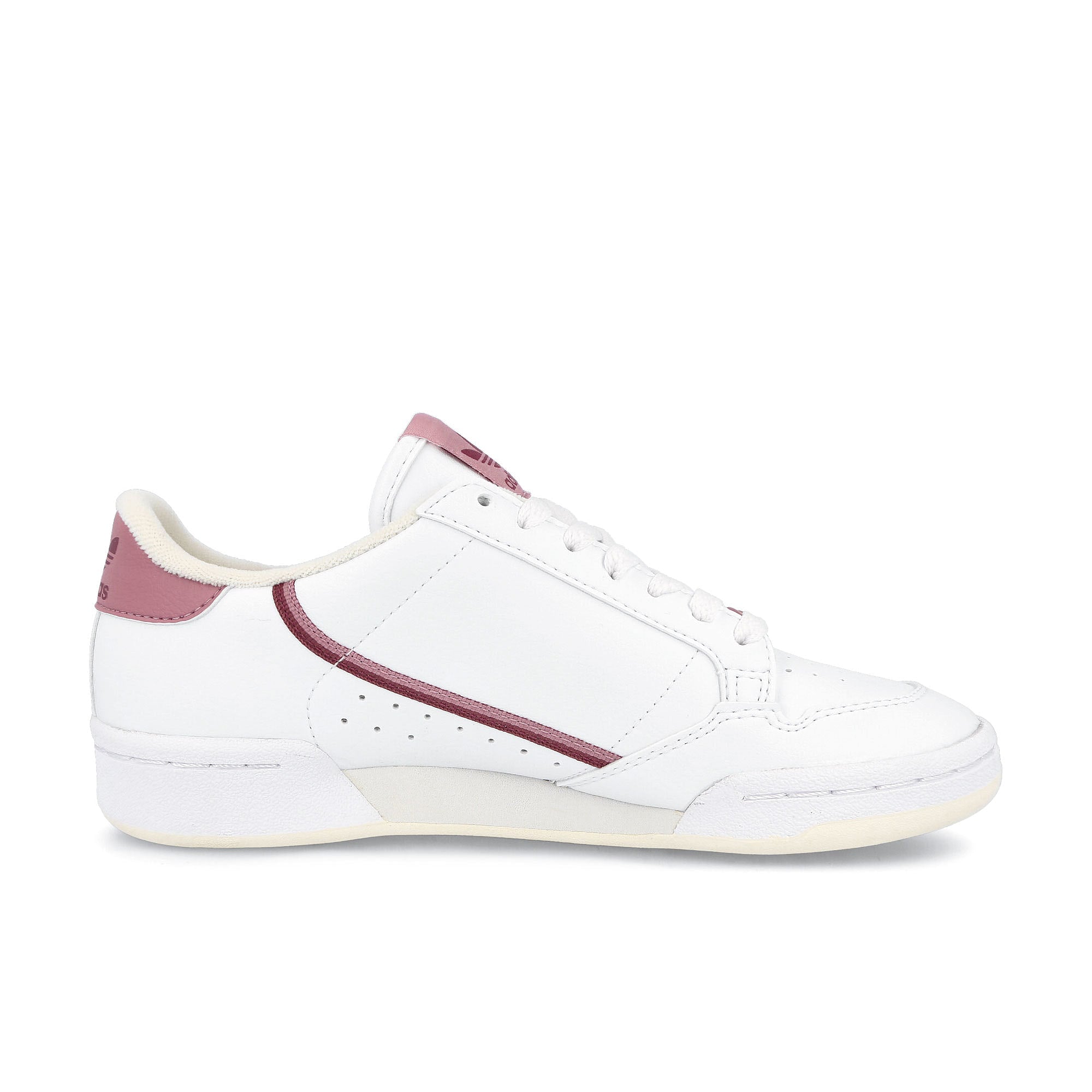 adidas wmns continental 80 vegan Footwear White-Off White-Magic Mauve Sneakers  Silhouette | Overkill