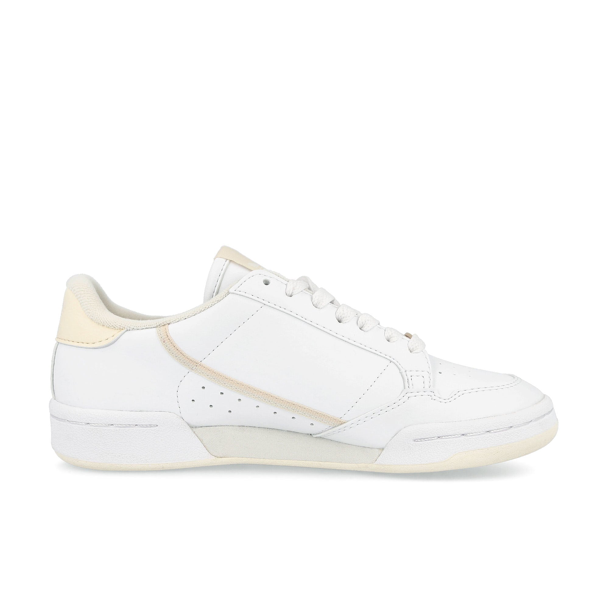 adidas wmns continental 80 vegan Footwear White-Ecru Tint-Off White Sneakers  Silhouette | Overkill