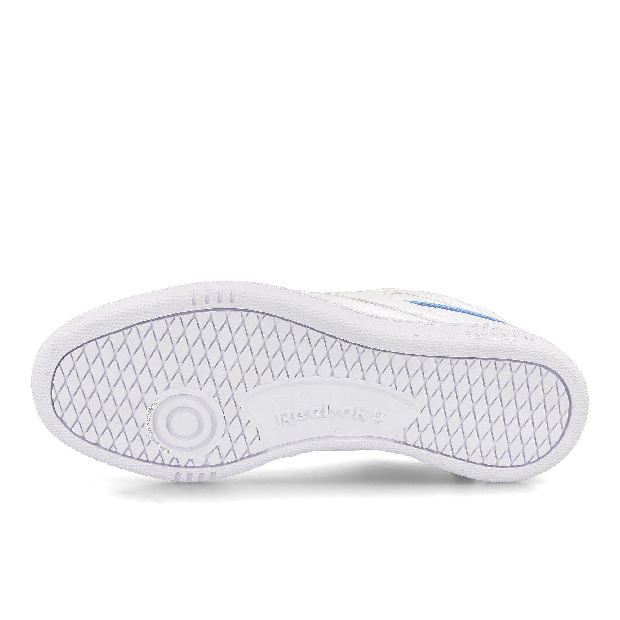 Reebok club c 85 vegan Footwear White / Digital Blue / Essential Blue  Detail view 2 | Overkill