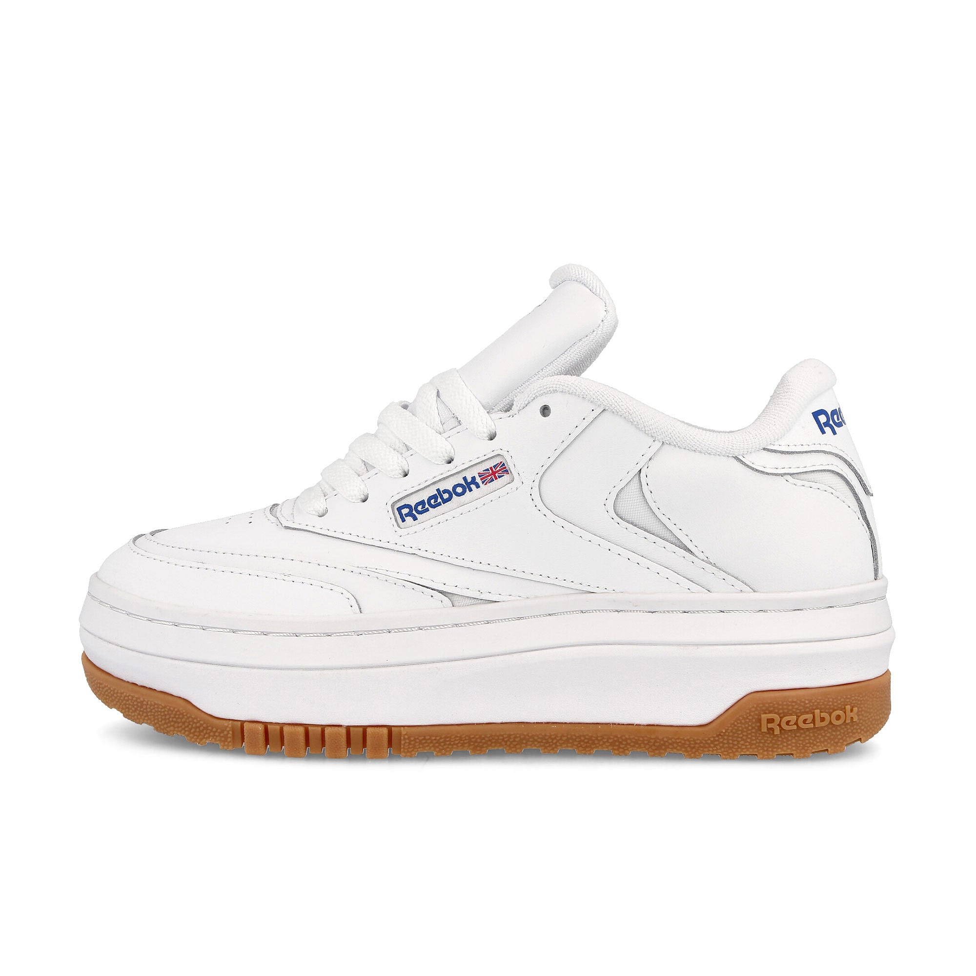 Reebok Club C Extra Cloud White-Cloud White-Vector Blue Low Top Sneakers GZ2424 | Overkill