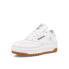 Reebok Club C Extra Cloud White-Cloud White-Vector Blue Low Top Sneakers  Close Up | Overkill