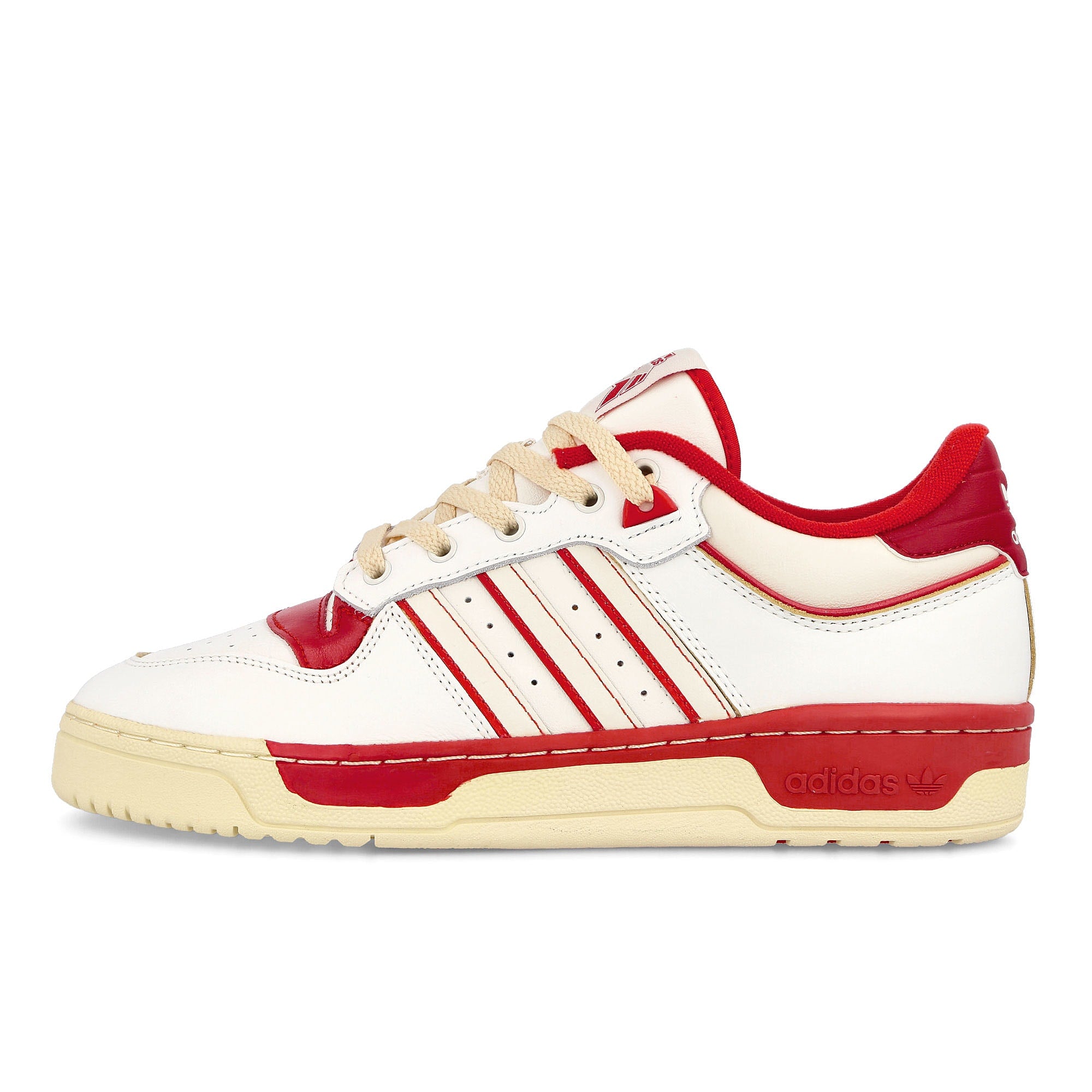 adidas Rivalry Low 86 Chalk White-Off White-Team Power Red Low Top Sneakers GZ2557 | Overkill
