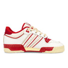 adidas Rivalry Low 86 Chalk White-Off White-Team Power Red Low Top Sneakers  Silhouette | Overkill