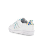 adidas continental 80 stripes junior Footwear White / Footwear White / Pulse Aqua  Close-up | Overkill