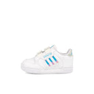 adidas continental 80 stripes infants Footwear White / Footwear White / Pulse Aqua  GZ3262 | Overkill