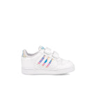 adidas continental 80 stripes infants Footwear White / Footwear White / Pulse Aqua   Material | Overkill