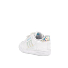 adidas continental 80 stripes infants Footwear White / Footwear White / Pulse Aqua  Close-up | Overkill
