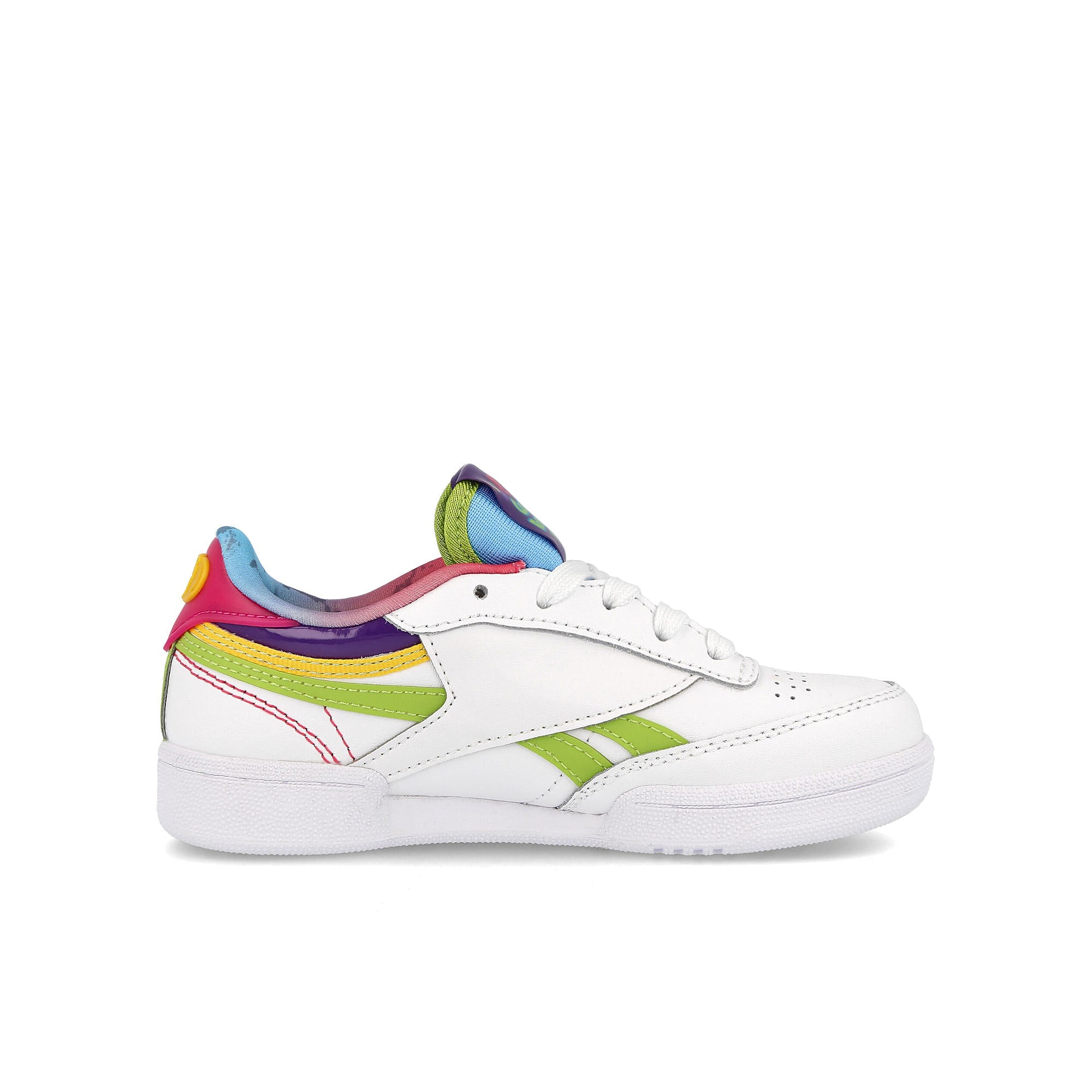 Reebok Jelly Belly x Reebok Club C Revenge Kids Footwear White-Sonic Green-Radiant Aqua Sneakers  Silhouette | Overkill