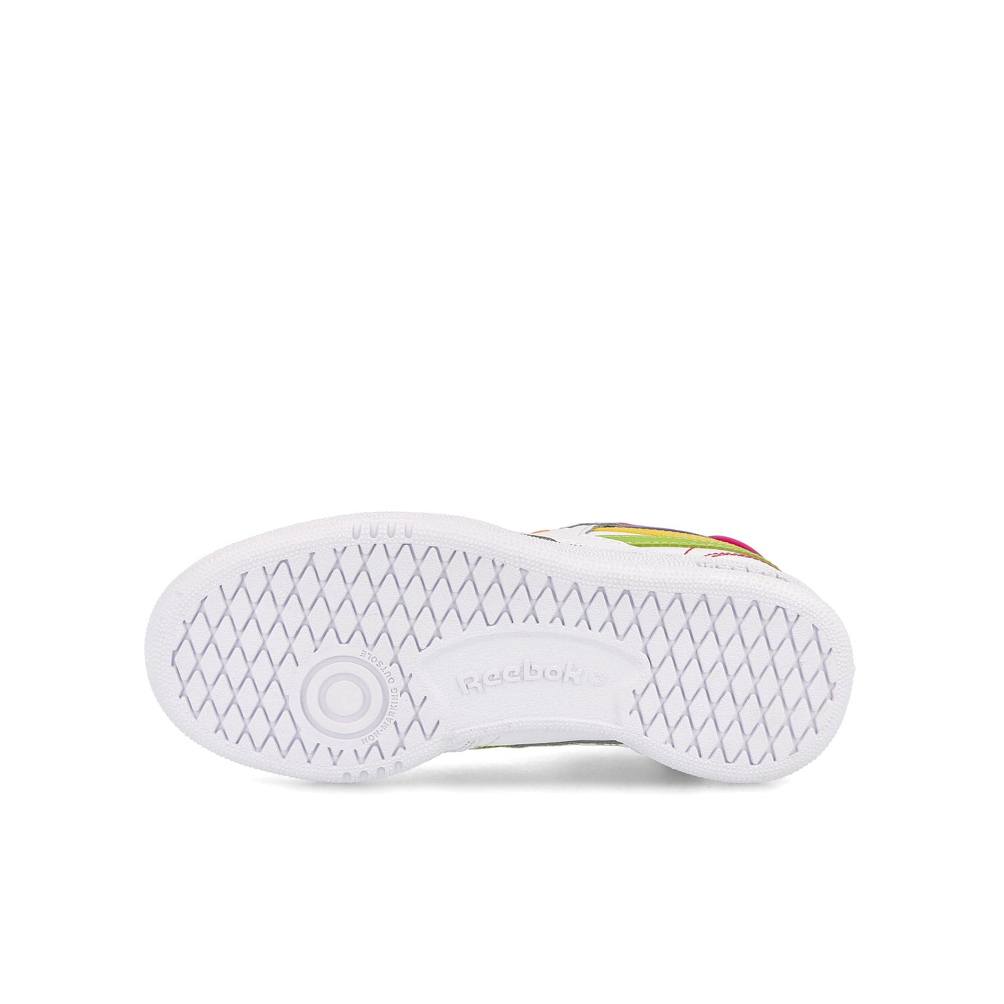 Reebok Jelly Belly x Reebok Club C Revenge Kids Footwear White-Sonic Green-Radiant Aqua Sneakers  Detail View 1 | Overkill