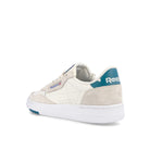 Reebok court peak Chalk / Seaport Teal / Vector Blue Low Top Sneakers  Material | Overkill