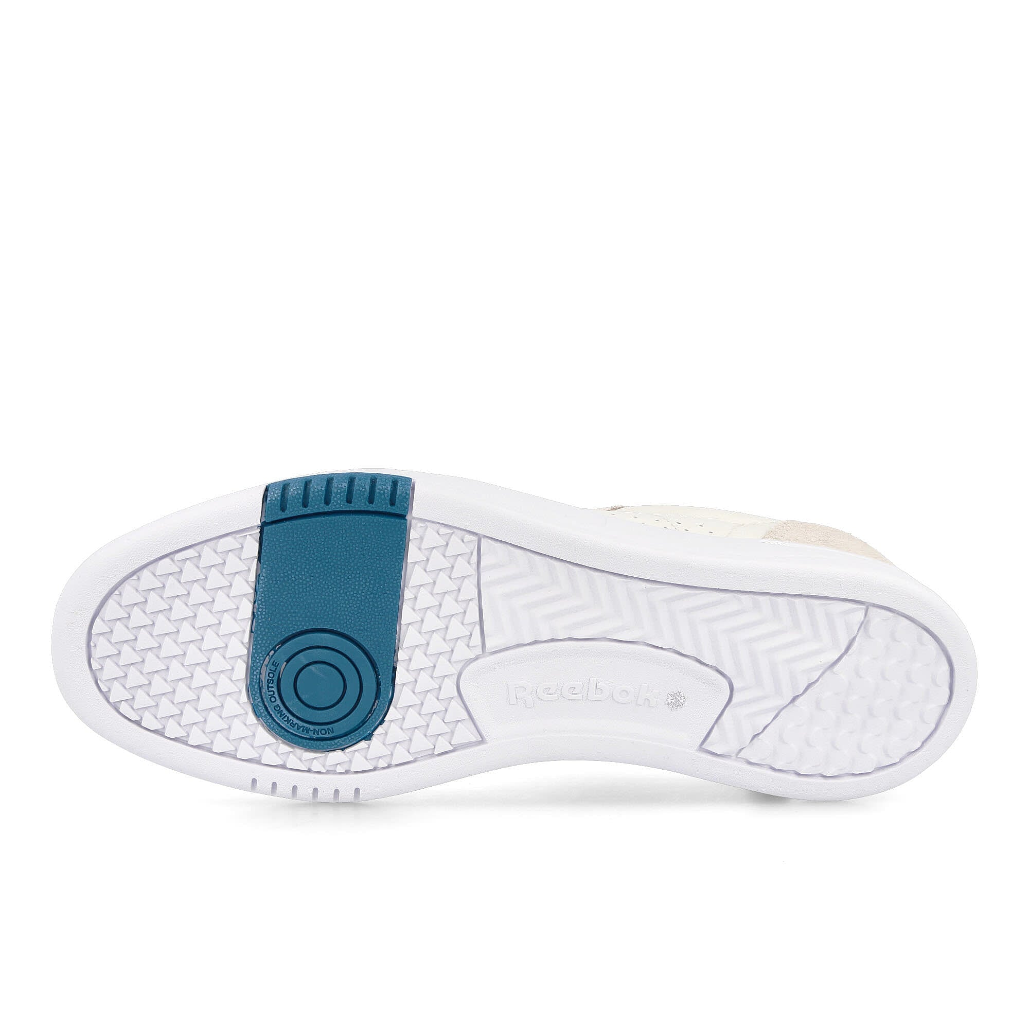Reebok court peak Chalk / Seaport Teal / Vector Blue Low Top Sneakers  Detail View 1 | Overkill