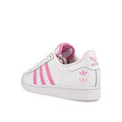adidas superstar Footwear White / Bliss Pink / Bliss Orange Sneakers  Material | Overkill