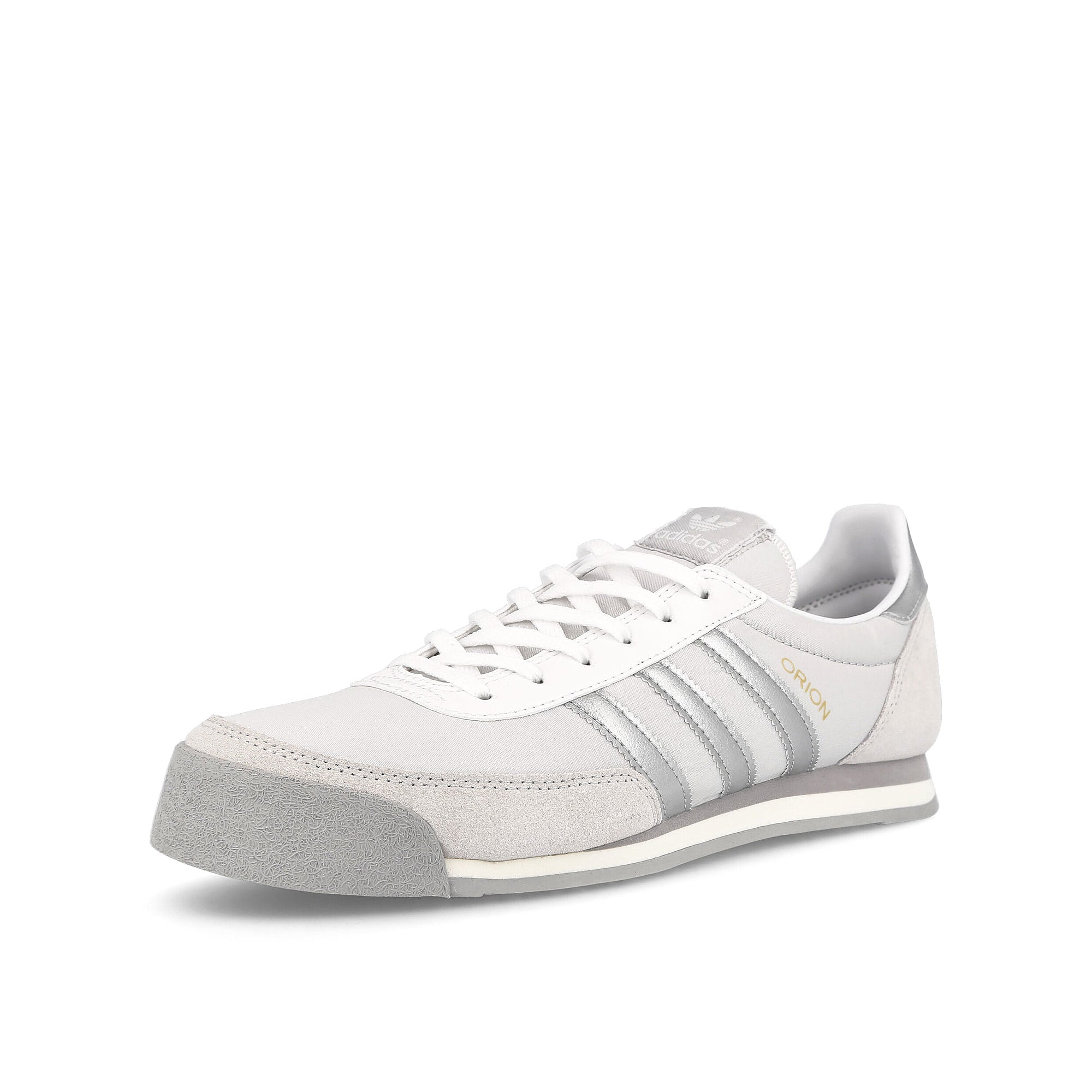 adidas orion Footwear White-Silver Met-Matte Gold Sneakers  Close Up | Overkill