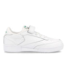 Reebok club c 1v White / Glen Green / Vector Blue   Material | Overkill