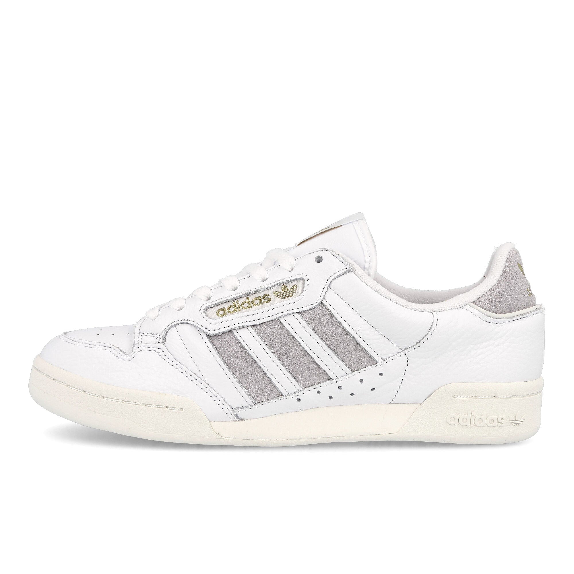 adidas continental 80 stripes Footwear White-Grey Two-Off White Sneakers GZ6266 | Overkill
