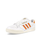 adidas continental 80 stripes Footwear White-Orange Rush-Off White Sneakers  Close Up | Overkill