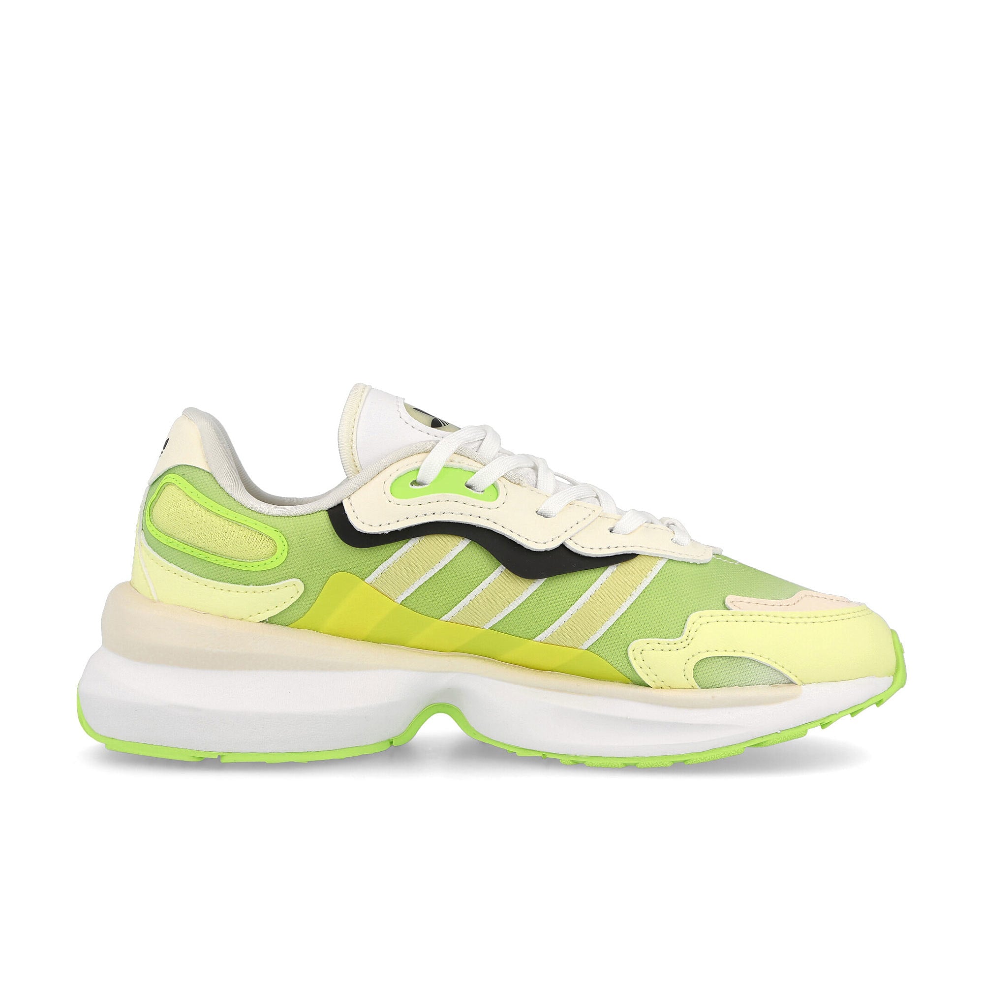 adidas wmns zentic Pulse Yellow-Yellow Tint-Wonder White Sneakers  Silhouette | Overkill