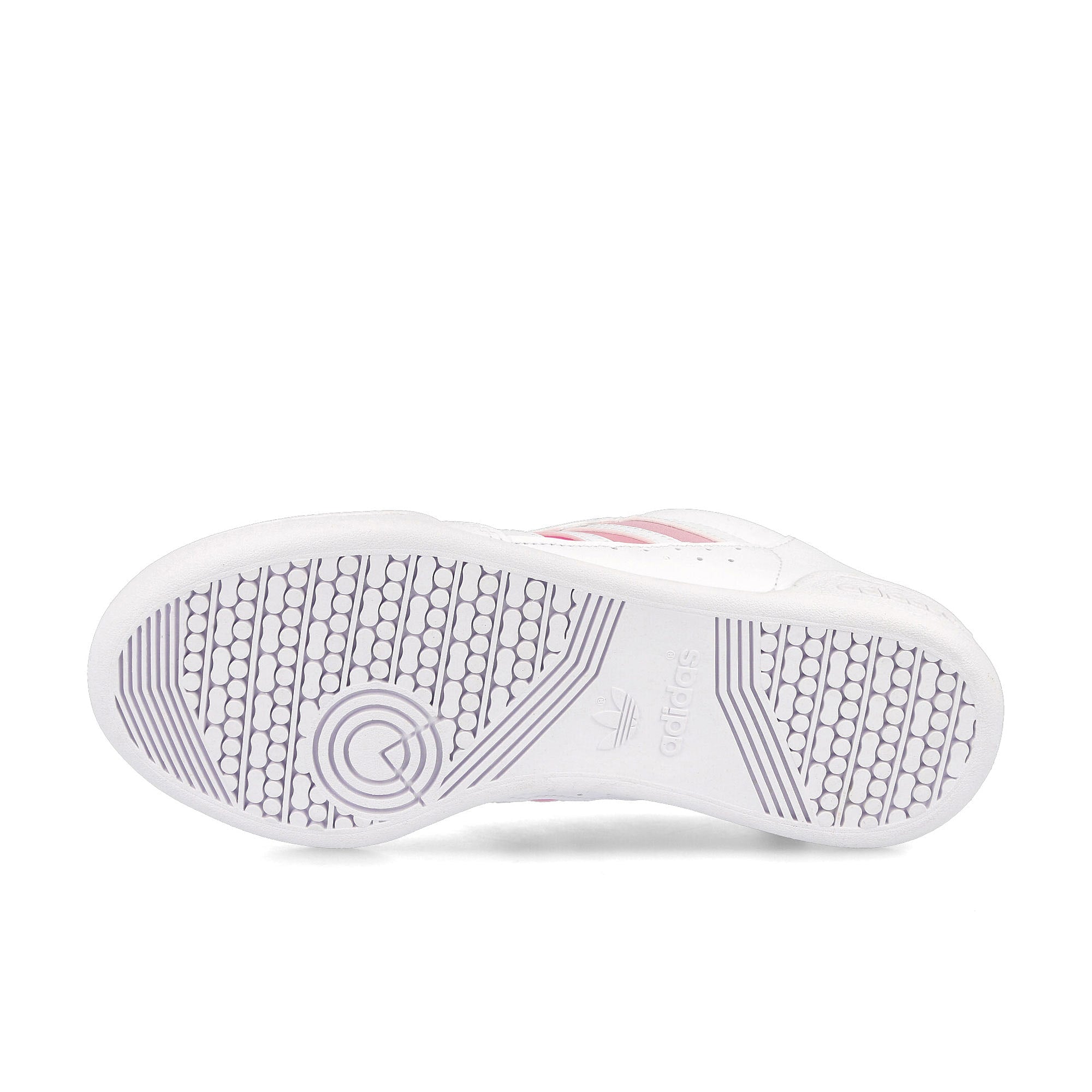 adidas continental 80 stripes junior Footwear White / Core Black / Light Pink  Detail view 2 | Overkill