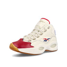 Reebok question mid Chalk-Vector Red-Vector Blue Sneakers  Close Up | Overkill