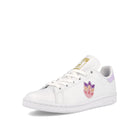 adidas wmns stan smith Footwear White-Purple Tint-Matte Gold Sneakers  Close Up | Overkill