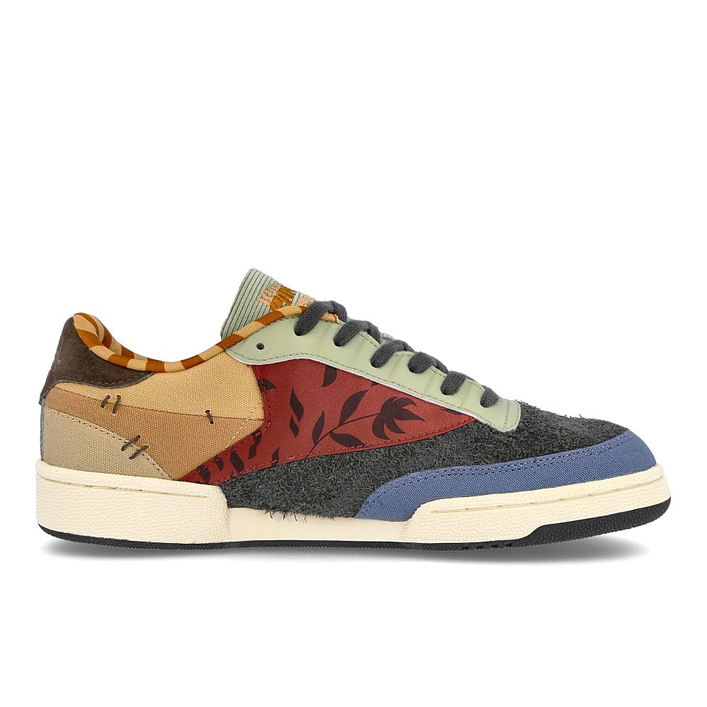 Reebok Kung Fu Panda x Reebok Club C 85 Gravel / Classic White / Beige   Material | Overkill