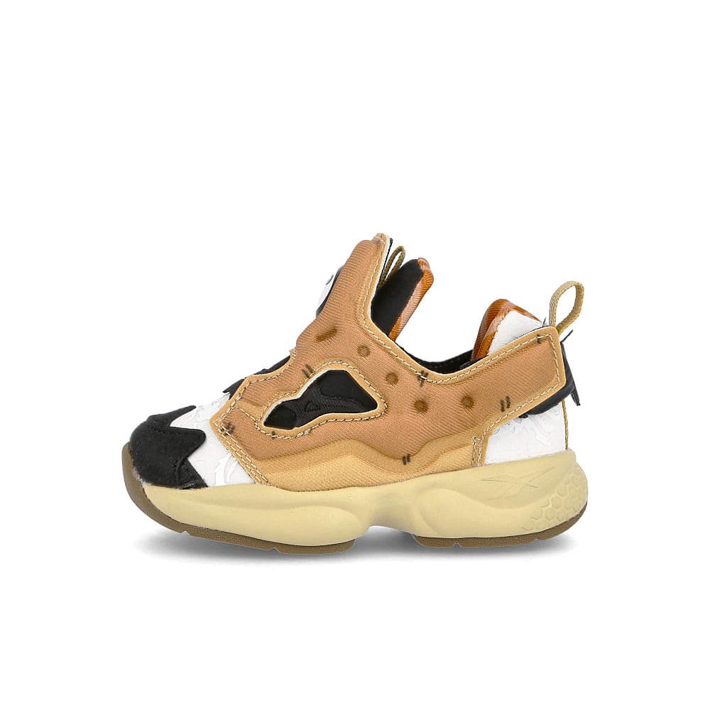 Reebok Kung Fu Panda x Reebok Fury Infants Black-White-Beige Sneakers GZ8642 | Overkill