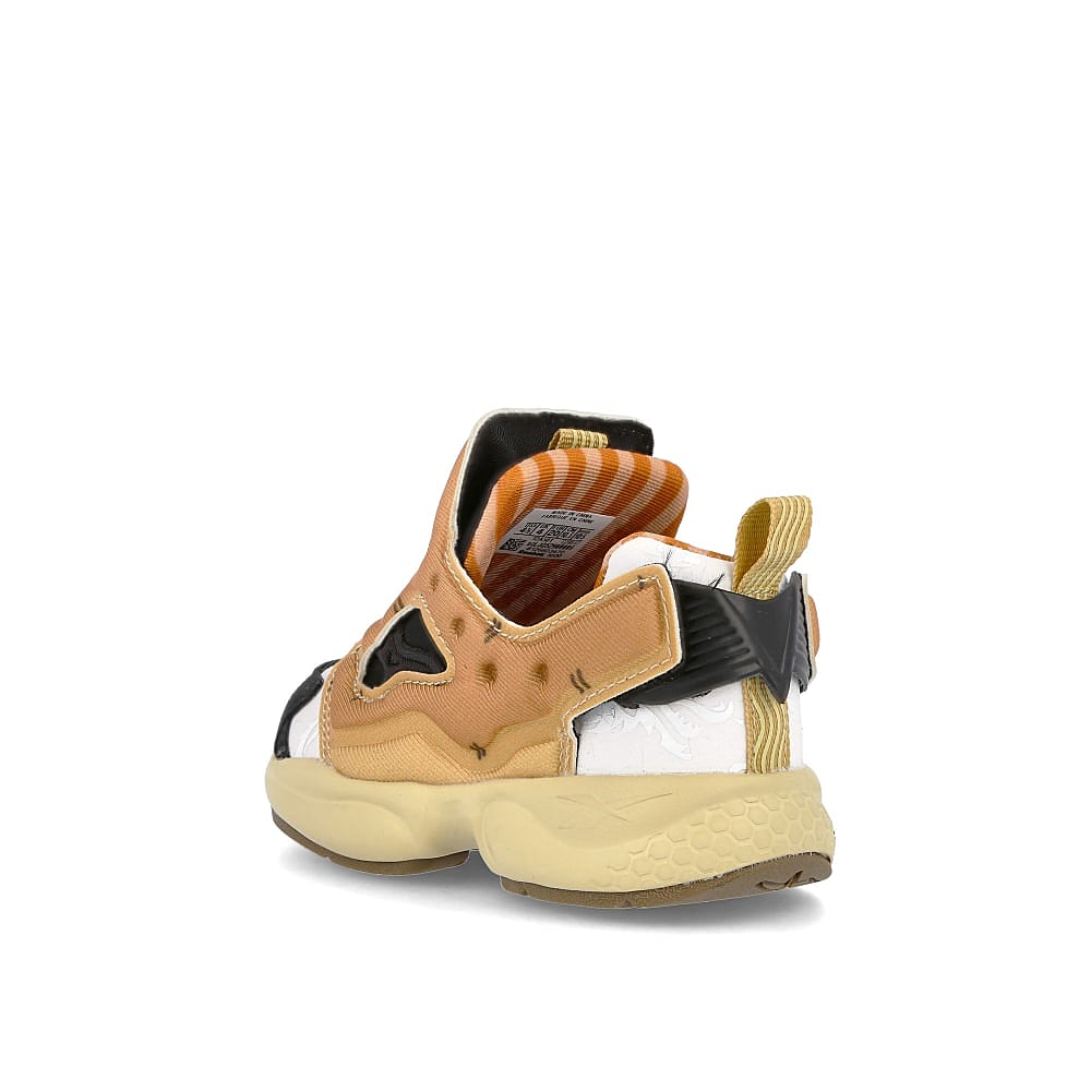 Reebok Kung Fu Panda x Reebok Fury Infants Black-White-Beige Sneakers  Material | Overkill