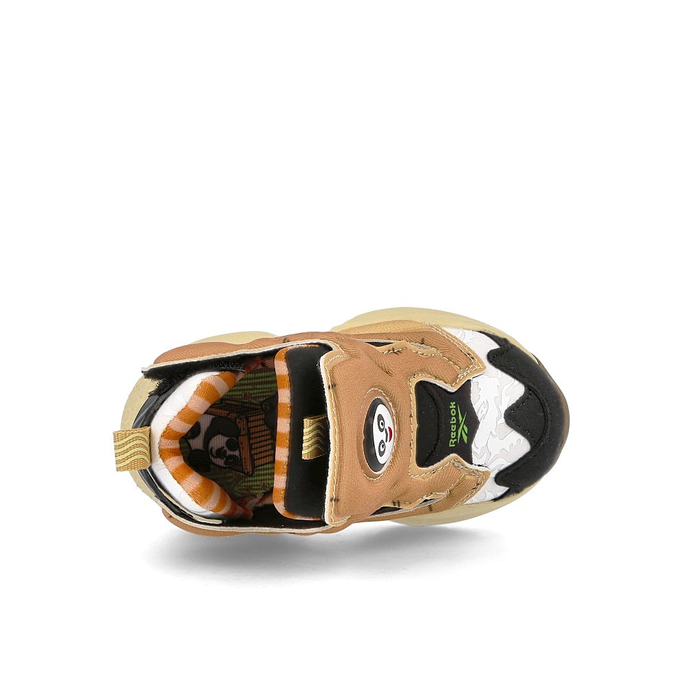 Reebok Kung Fu Panda x Reebok Fury Infants Black-White-Beige Sneakers  Detailfoto | Overkill