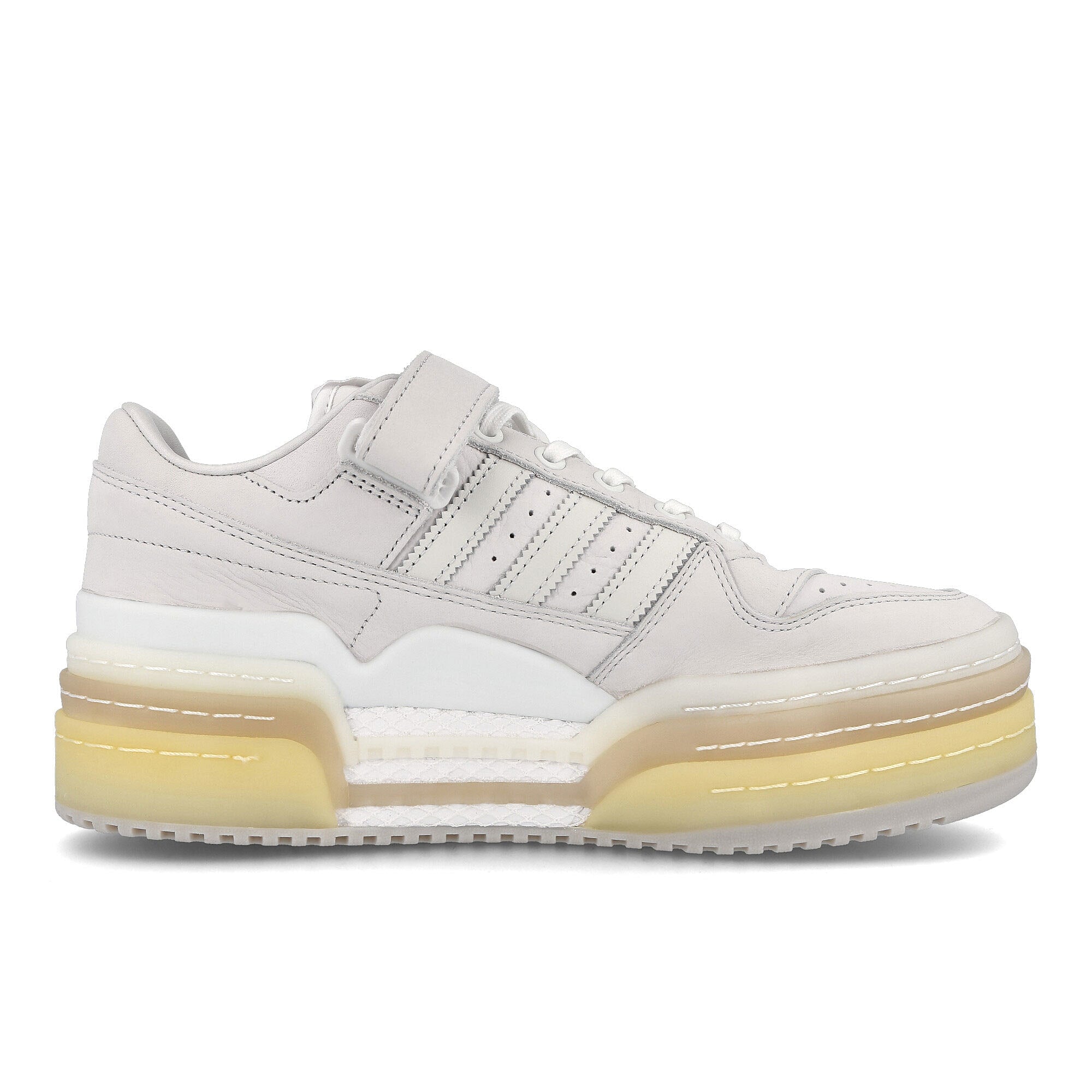 adidas triple platforum low Crystal White/ Crystal White / Footwear White   Material | Overkill