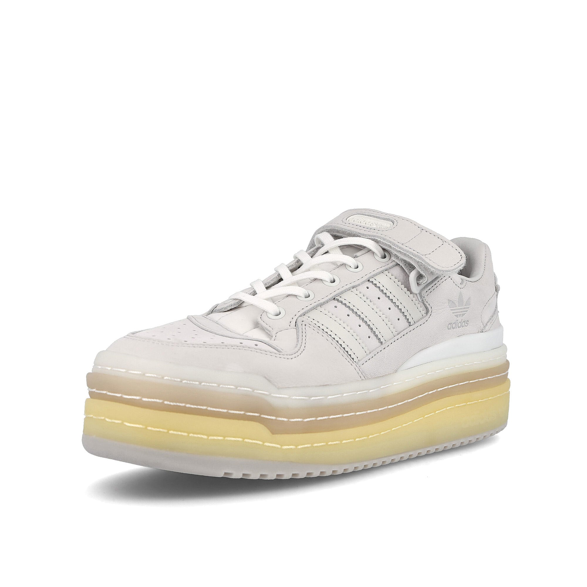 adidas triple platforum low Crystal White/ Crystal White / Footwear White  Detailfoto | Overkill