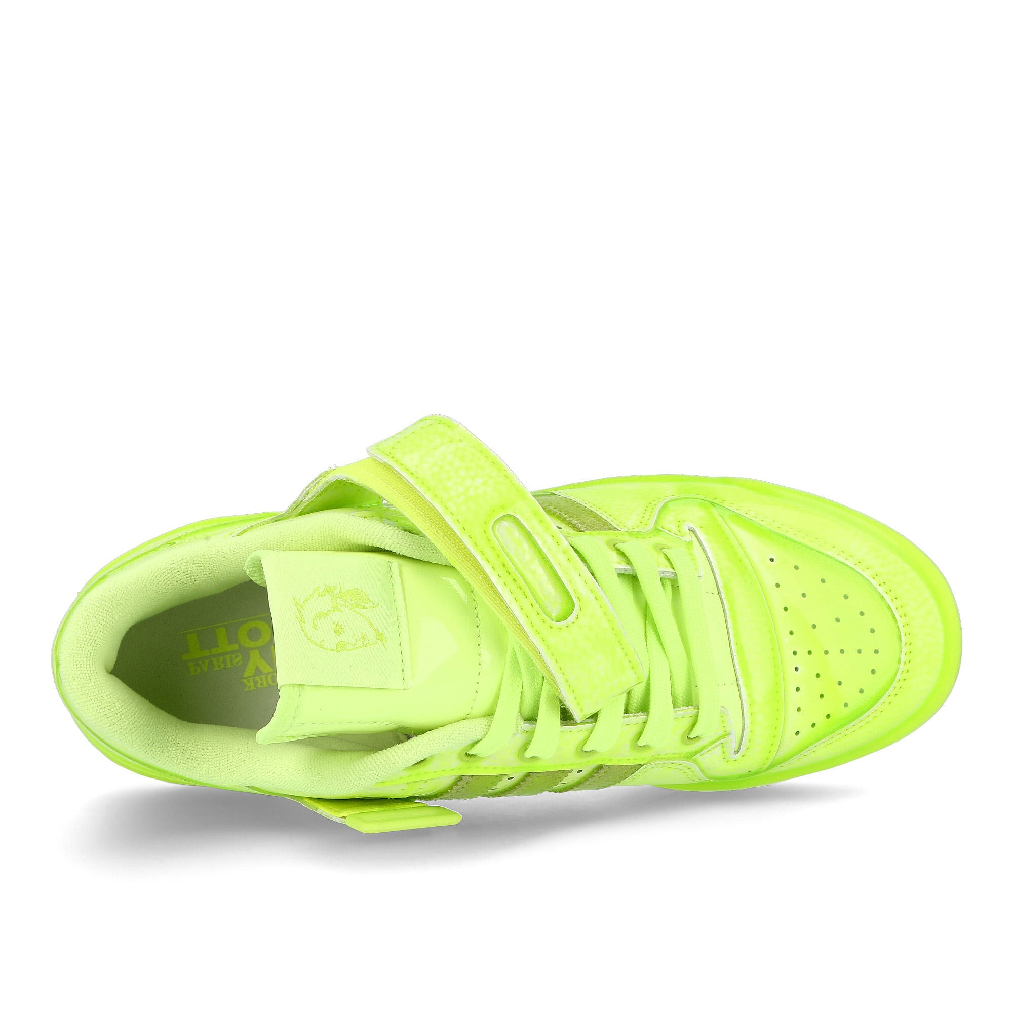 adidas Jeremy Scott x adidas Forum Dipped Low Supplier Colour-Supplier Colour-Solar Yellow Sneakers  Detailfoto | Overkill