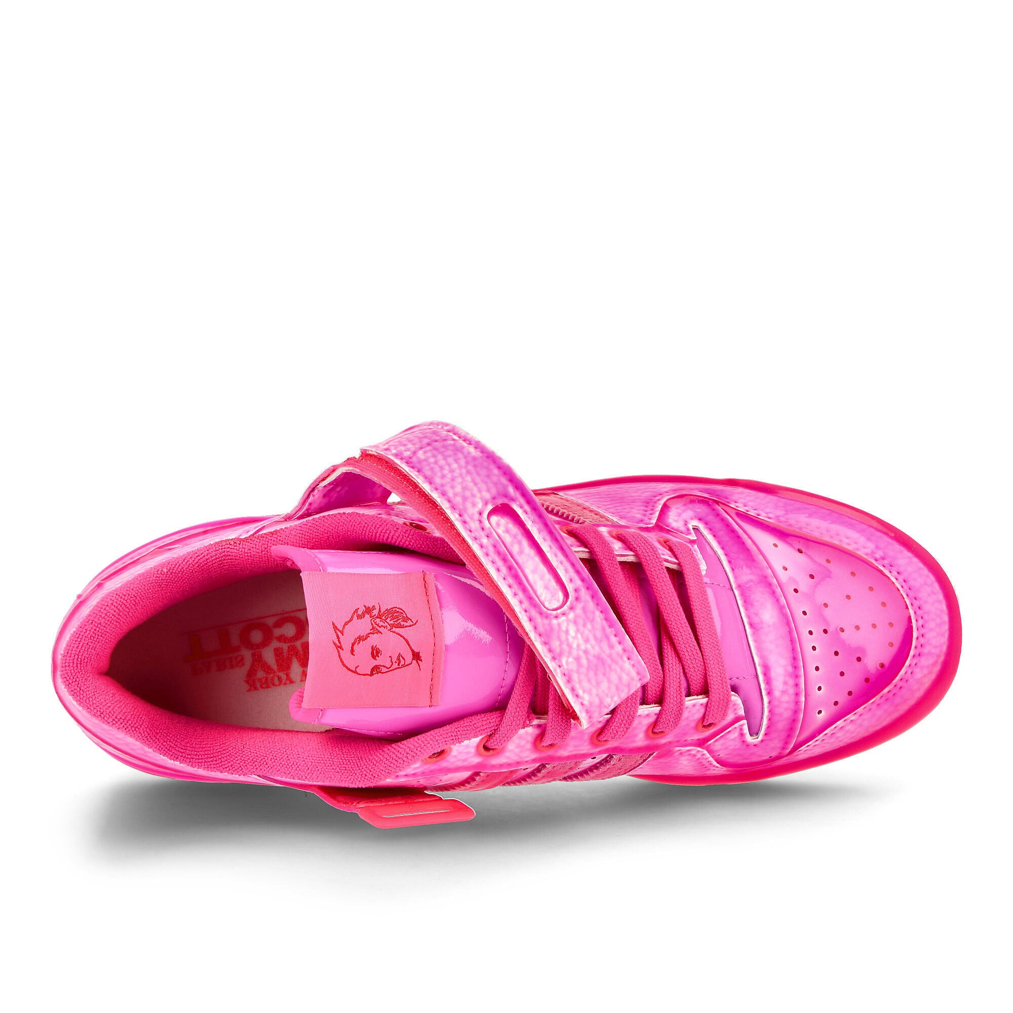 adidas Jeremy Scott x adidas Forum Dipped Low Supplier Colour-Supplier Colour-Solar Pink Sneakers  Detailfoto | Overkill