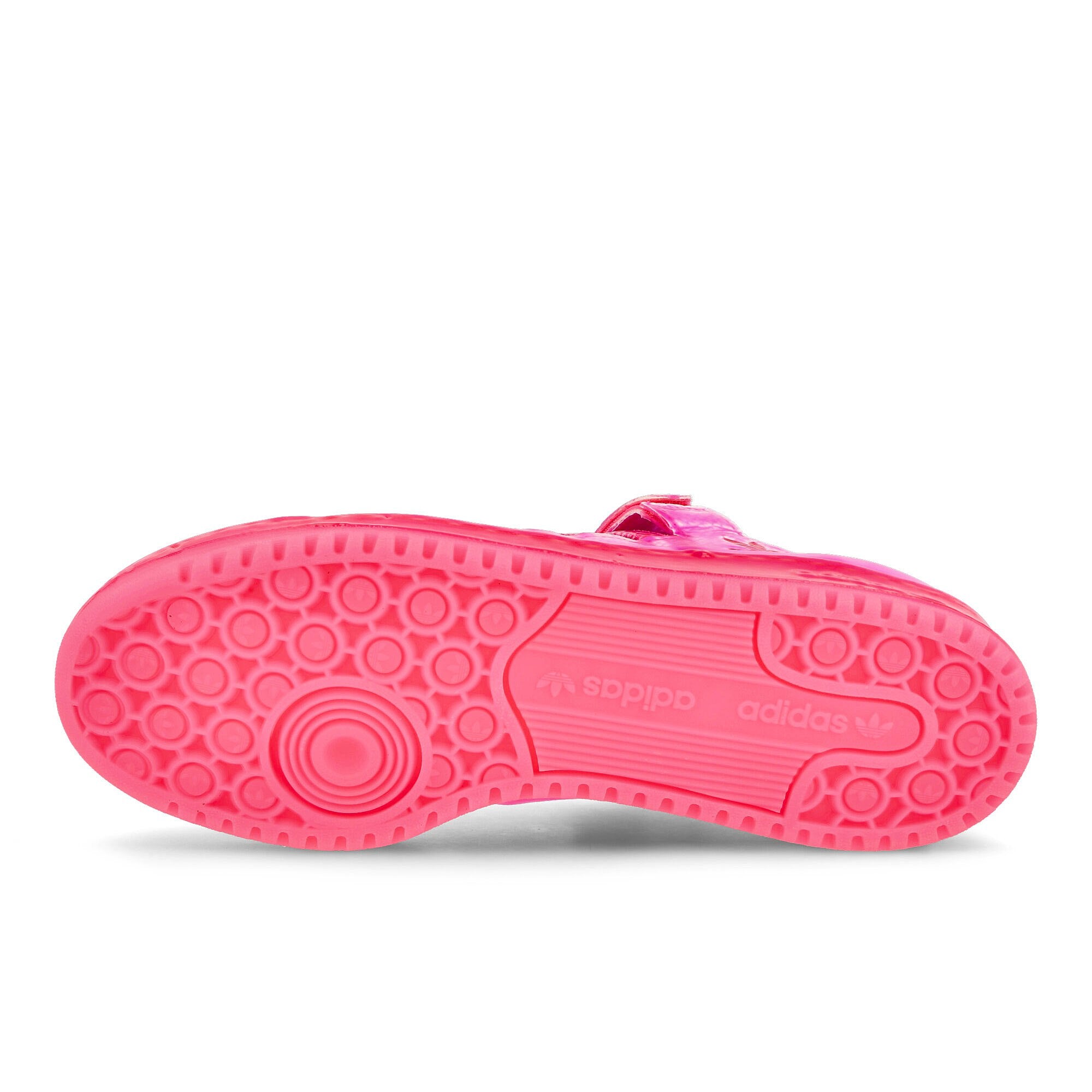 adidas Jeremy Scott x adidas Forum Dipped Low Supplier Colour-Supplier Colour-Solar Pink Sneakers  Detail View 1 | Overkill
