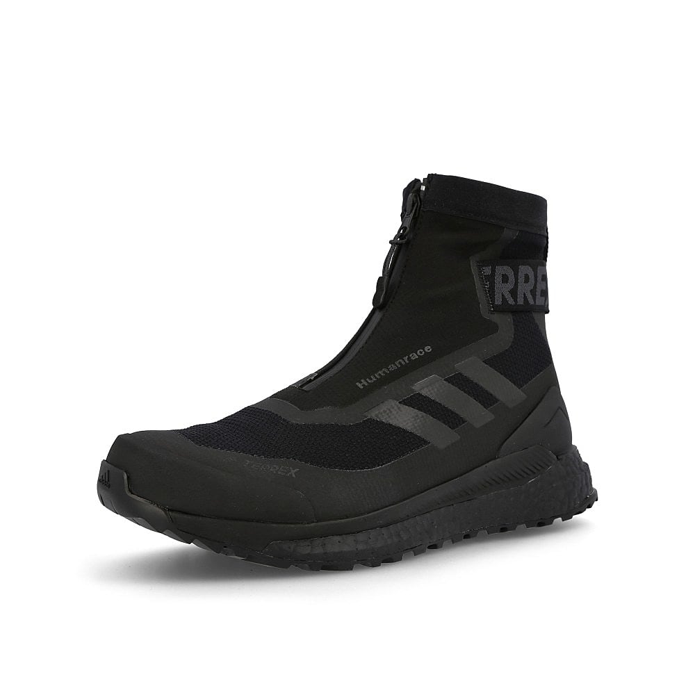adidas Pharrell Williams x adidas Terrex Free Hiker Core Black-Core Black-Core Black Sneakers  Close Up | Overkill