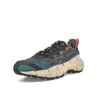 Reebok zig kinetica ii edge Core Black-Midnight Pine-Modern Beige Sneakers  Close Up | Overkill