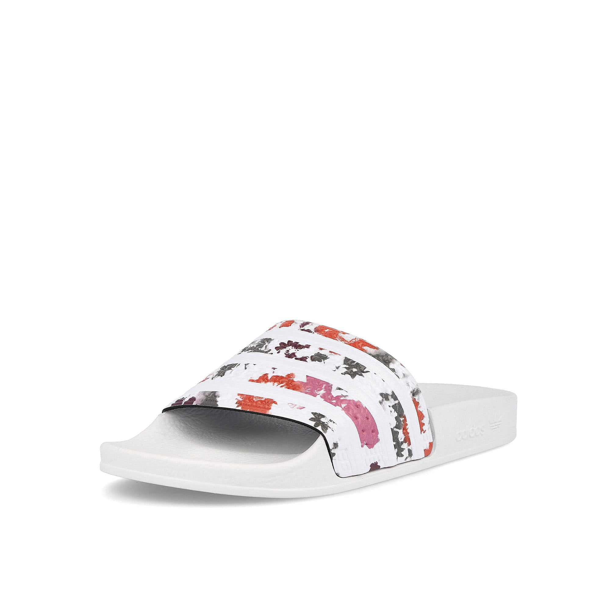 adidas wmns adilette Footwear White / Footwear White / Footwear White  Detailfoto | Overkill