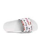 adidas wmns adilette Footwear White / Footwear White / Footwear White  Detail view 1 | Overkill