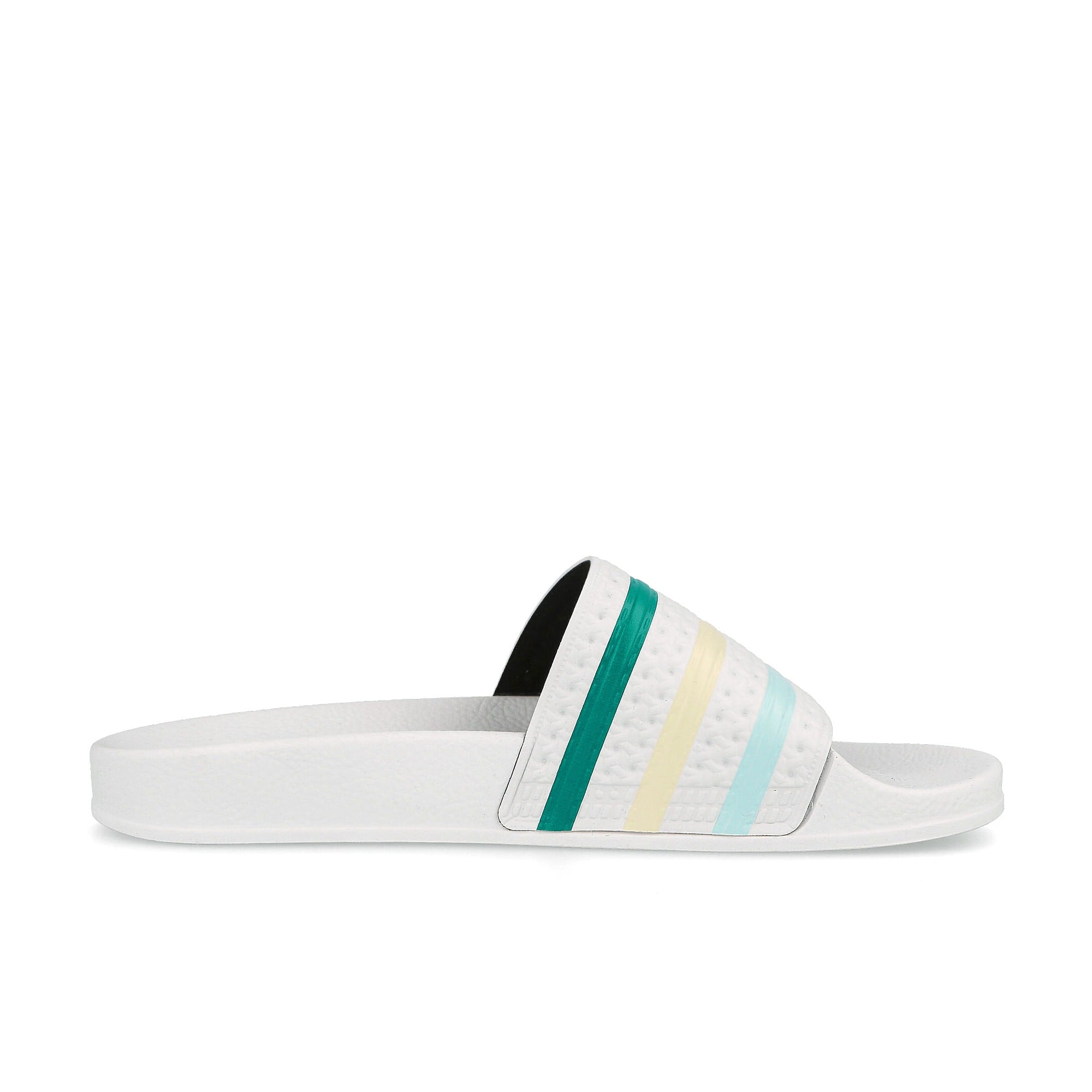 adidas adilette Footwear White / Halo Mint / Wonder White   Material | Overkill