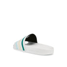 adidas adilette Footwear White / Halo Mint / Wonder White  Close-up | Overkill