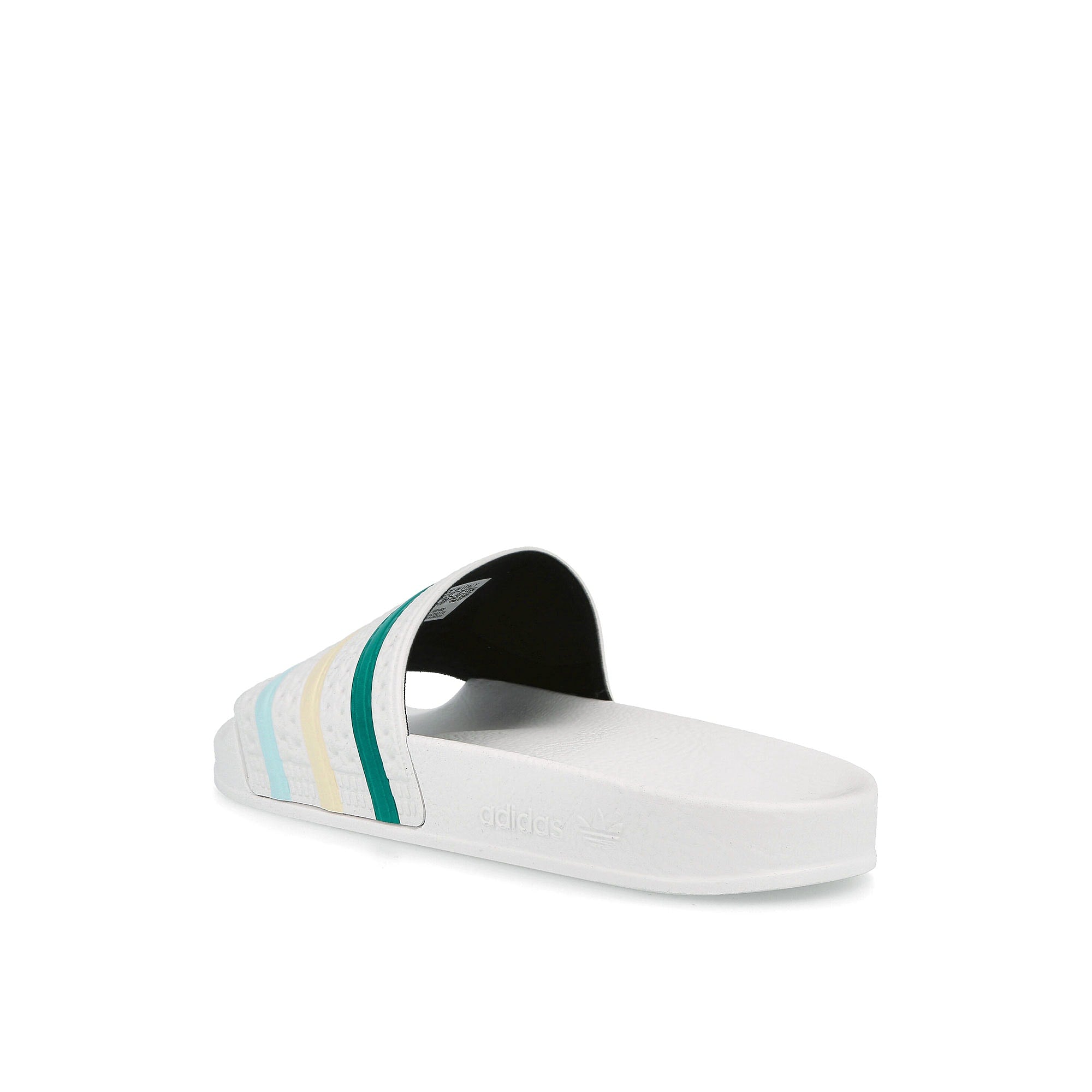 adidas adilette Footwear White / Halo Mint / Wonder White  Close-up | Overkill