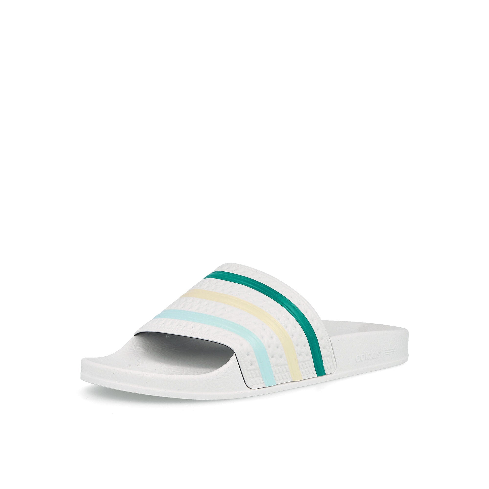 adidas adilette Footwear White / Halo Mint / Wonder White  Detailfoto | Overkill