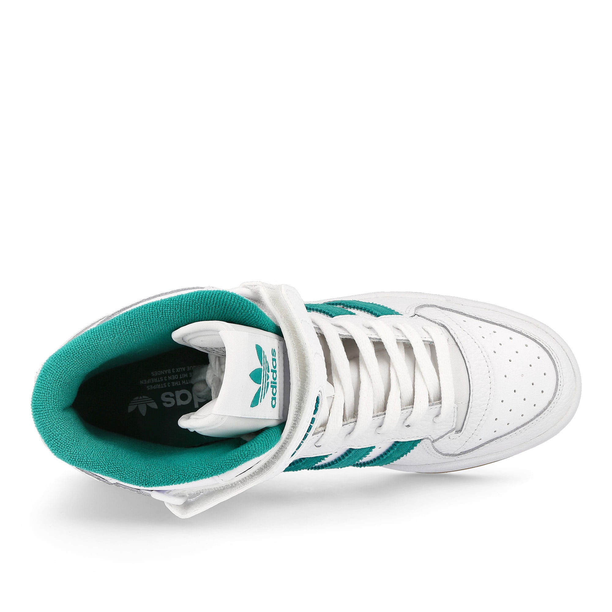 adidas forum mid Footwear White-Gold Metallic-GUM 3 Sneakers  Detailfoto | Overkill