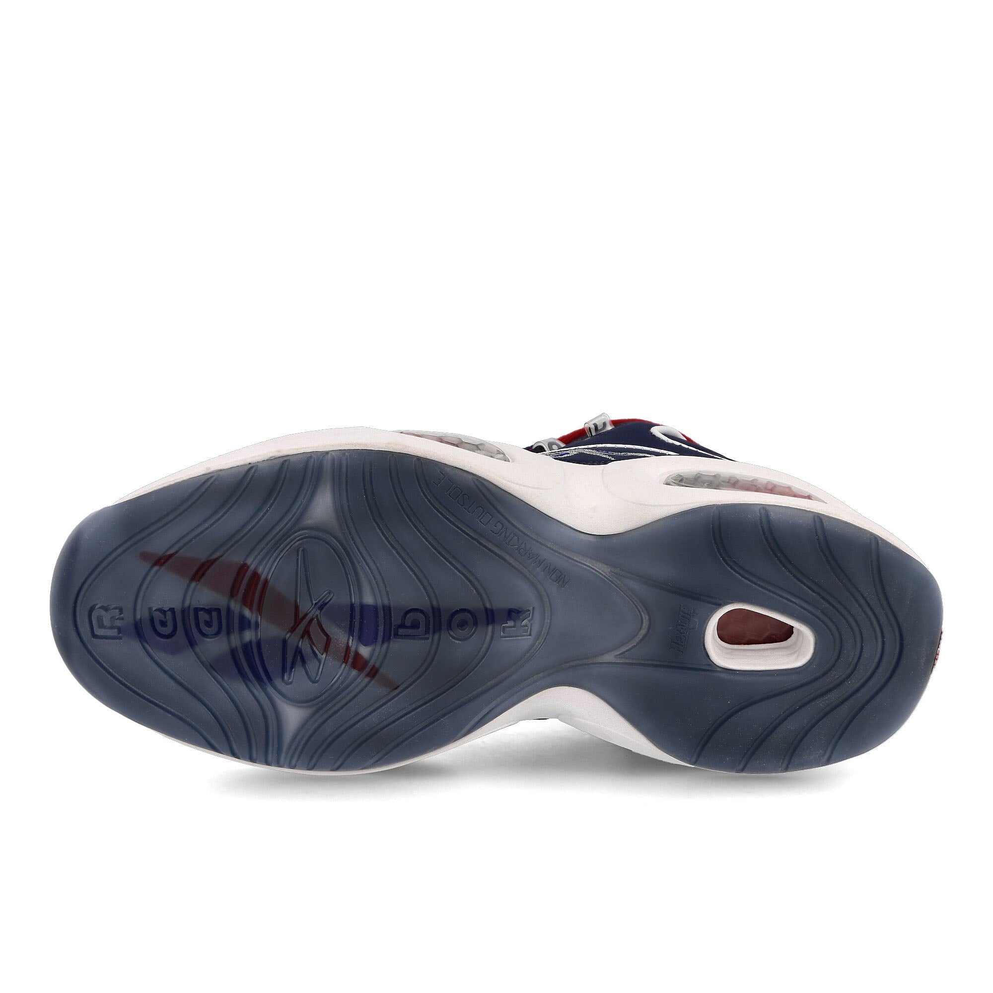 Reebok question mid Vector Navy-Footwear White-Vector Red Sneakers  Detail View 1 | Overkill