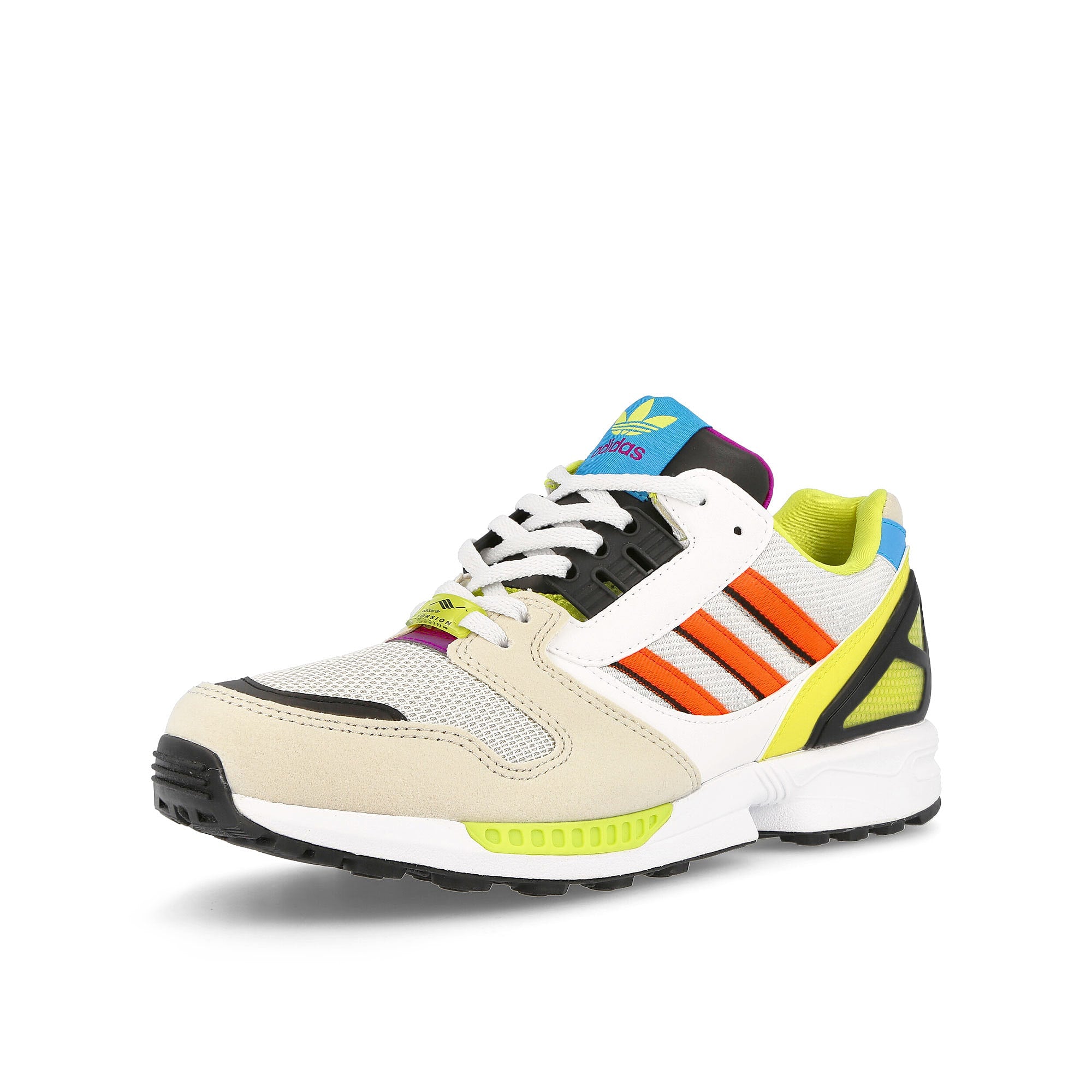 adidas zx 8000 Clear Brown-Footwear White-Crystal White Sneakers  Close Up | Overkill