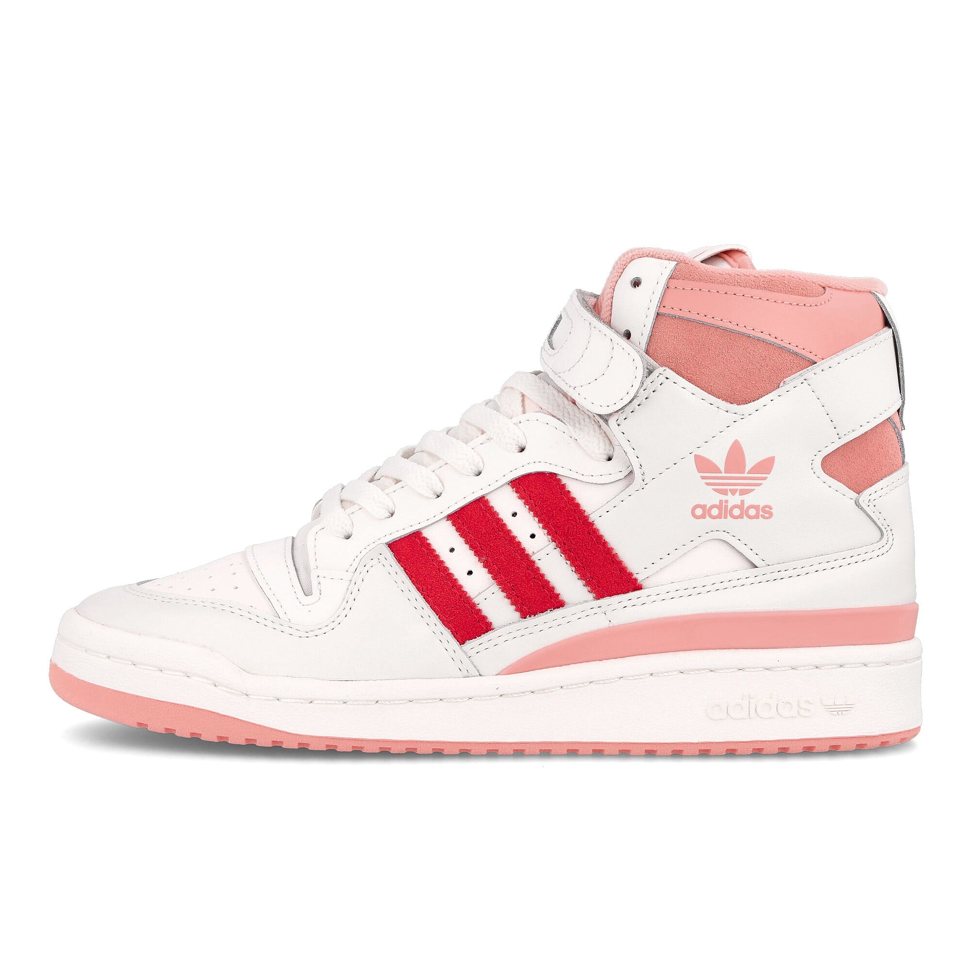 adidas forum 84 hi Off White-Glow Pink-Vivid Red Sneakers H01670 | Overkill