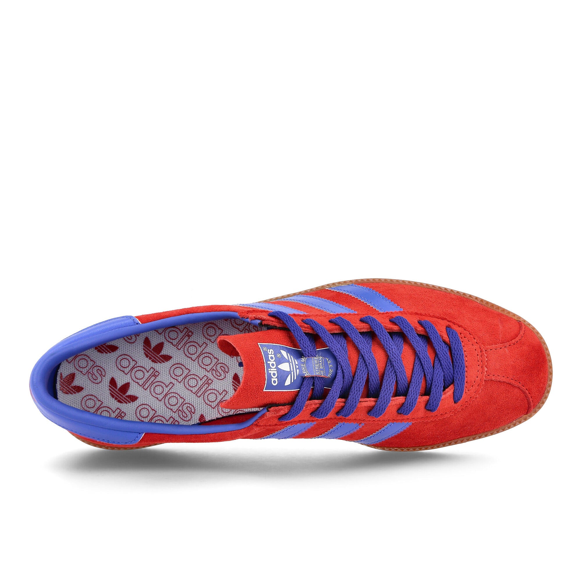 adidas rouge Red-Bright Royal-Gold Metalic Sneakers  Detailfoto | Overkill