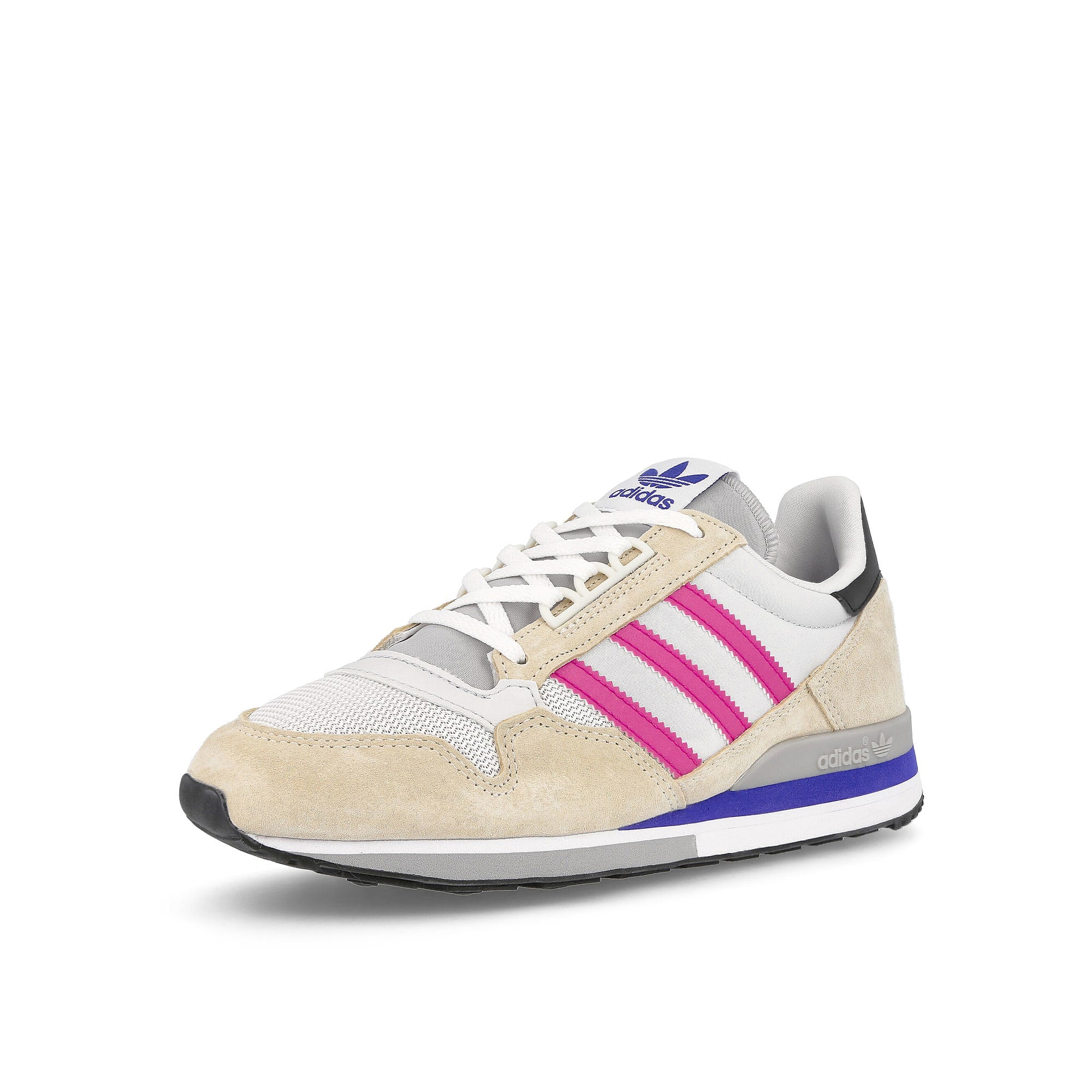 adidas wmns zx 500 Wonder White / Shock Pink / Footwear White  Detailfoto | Overkill