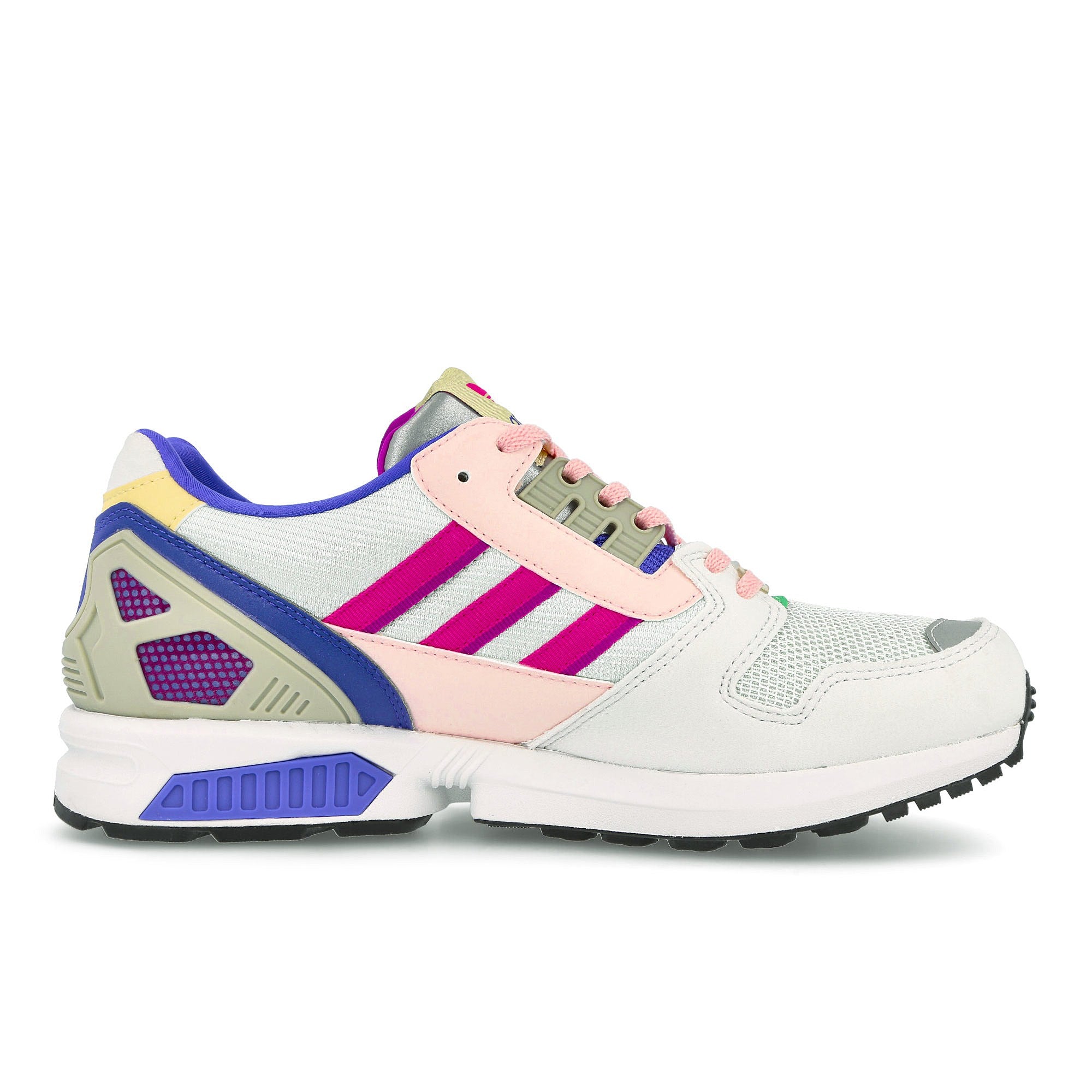 adidas wmns zx 8000 Crystal White / Dash Green / Shock Pink   Material | Overkill