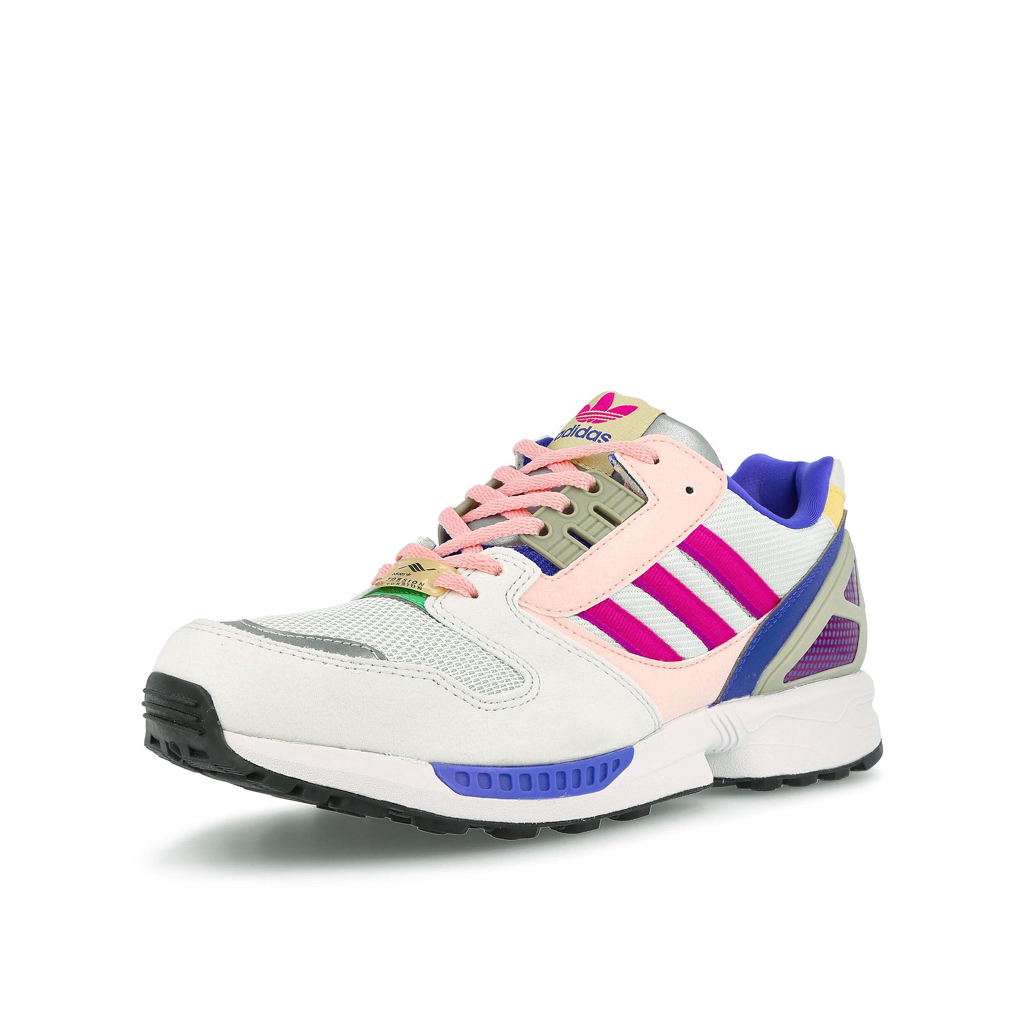 adidas wmns zx 8000 Crystal White / Dash Green / Shock Pink  Detailfoto | Overkill